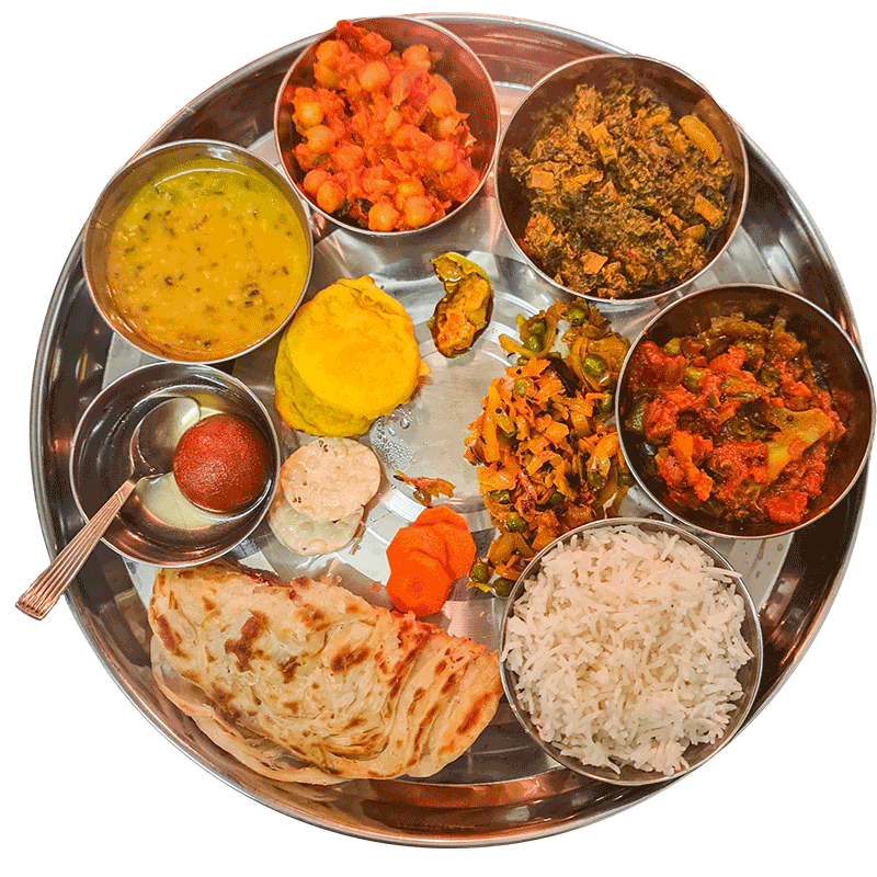 TRIBE Indian Thali